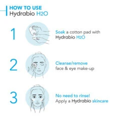 Bioderma Hydrabio H2O Hydrating Micellar Water Face Cleanser 500ml 9 Bioderma Hydrabio H2O Hydrating Micellar Water Face Cleanser 500ml -Care Product Store Bioderma Hydrabio H2O Hydrating Micellar Water Face Cleanser 500ml 1