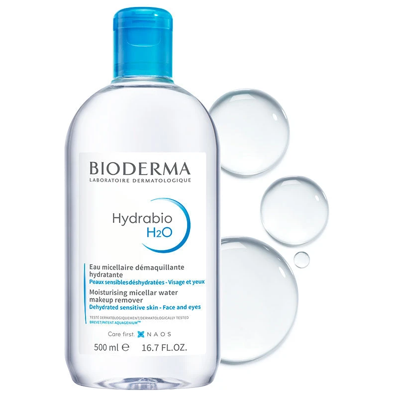 Bioderma Hydrabio H2O Hydrating Micellar Water Face Cleanser 500ml 3 Bioderma Hydrabio H2O Hydrating Micellar Water Face Cleanser 500ml - Image 3