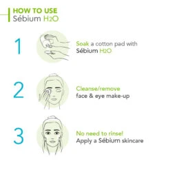 Bioderma Sebium H2O Purifying Micellar Water Face Cleanser 500ml -Care Product Store Bioderma Sebium H2O Purifying Micellar Water Face Cleanser 500ml 1