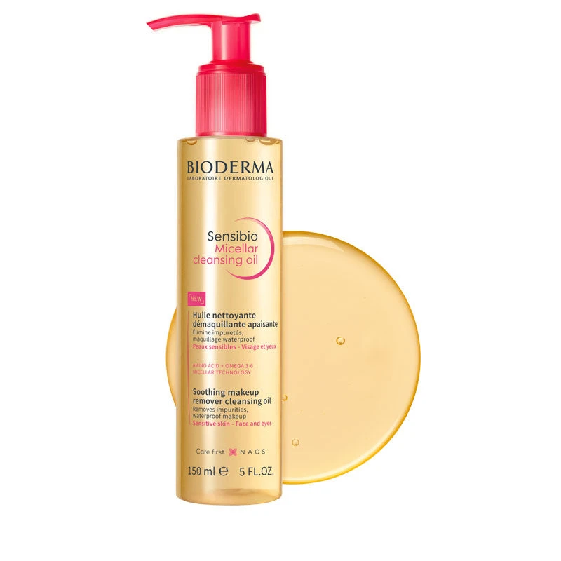 Bioderma Sensibio Micellar Cleansing Oil Makeup Remover 150ml 2 Bioderma Sensibio Micellar Cleansing Oil Makeup Remover 150ml - Image 2