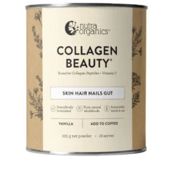 Nutra Organics Collagen Beauty - Vanilla 225g