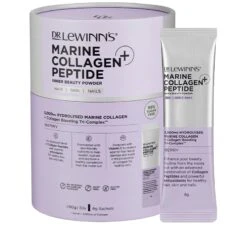 Dr LeWinn's Marine Collagen+ Peptide Inner Beauty Powder Sachets - Berry 30x6g