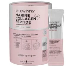 Dr. LeWinn's Marine Collagen+ Peptide Inner Beauty Powder Sachets - Unflavoured 30x6g (EXP 29/12/23)
