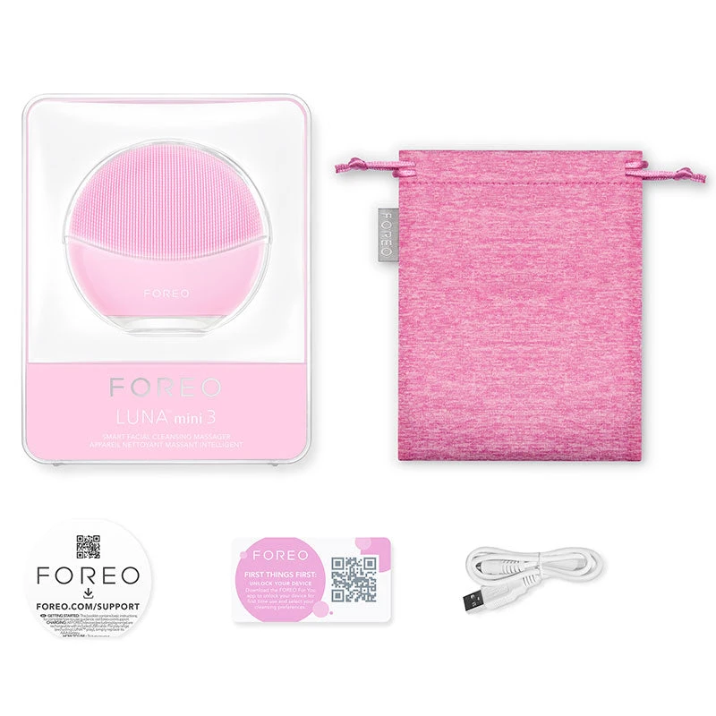 FOREO LUNA Mini 3 - Pearl Pink 5 FOREO LUNA Mini 3 - Pearl Pink - Image 5