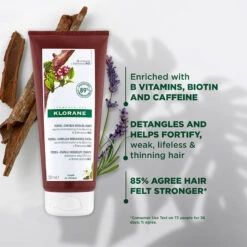 Klorane Strengthening Quinine & Organic Edelweiss Conditioner 200ml 5 Klorane Strengthening Quinine & Organic Edelweiss Conditioner 200ml -Care Product Store Klorane Cond Quinine200ml 2