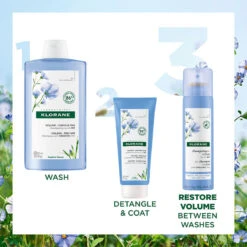 Klorane Dry Shampoo With Organic Flax XL Volume 150ml -Care Product Store Klorane DS Flax150ml 3