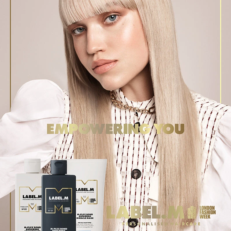 LABEL.M M-Plex Bond Repairing Shampoo 300ml 4 LABEL.M M-Plex Bond Repairing Shampoo 300ml - Image 4