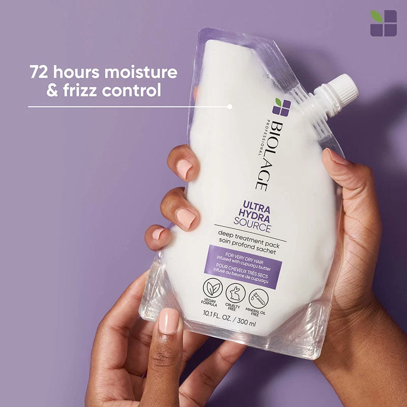 Matrix Biolage Ultra HydraSource Deep Treatment Pack 300ml 2 Matrix Biolage Ultra HydraSource Deep Treatment Pack 300ml - Image 2