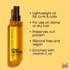 Matrix A Curl Can Dream Oil 131ml -Care Product Store Matrix Curl Can Dream Oil 2 1