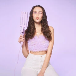 Mermade Hair Cutie Waver 22mm - Lilac -Care Product Store Mermade Hair Cutie Waver 22mm Lilac 3