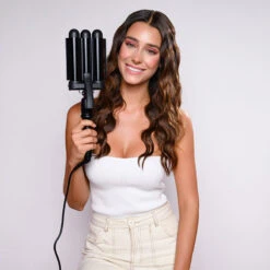 Mermade Hair Pro Waver 32mm - Black 7 Mermade Hair Pro Waver 32mm - Black -Care Product Store Mermade Hair Pro Waver 32mm Black 5