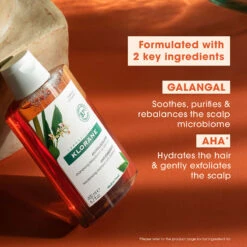 Klorane Anti-dandruff Rebalancing Shampoo With Galangal & AHA 400ml 10 Klorane Anti-dandruff Rebalancing Shampoo With Galangal & AHA 400ml -Care Product Store P0002244 3