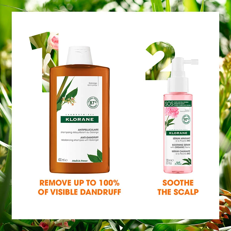 Klorane Anti-dandruff Rebalancing Shampoo With Galangal & AHA 400ml 8 Klorane Anti-dandruff Rebalancing Shampoo With Galangal & AHA 400ml - Image 8