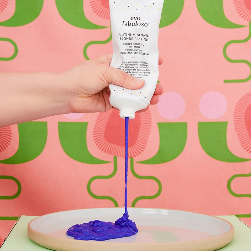 Evo Fabuloso Platinum Blonde Colour Boosting Treatment 220ml 2 Evo Fabuloso Platinum Blonde Colour Boosting Treatment 220ml - Image 2
