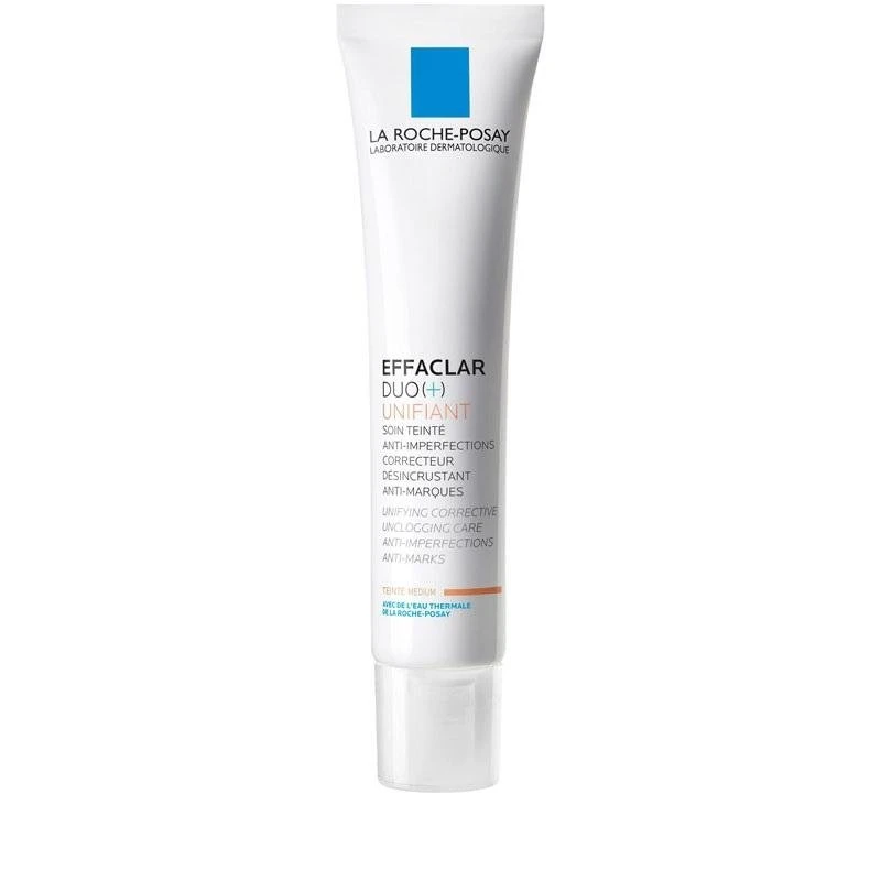 La Roche-Posay Effaclar Duo (+) Unifiant Anti-Acne Moisturiser - Medium 40ml 1 La Roche-Posay Effaclar Duo (+) Unifiant Anti-Acne Moisturiser - Medium 40ml