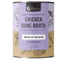 Nutra Organics Chicken Bone Broth Adaptogenic Mushrooms 125g