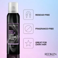 Redken Invisible Dry Shampoo 88g -Care Product Store redken invisible dry shampoo 2